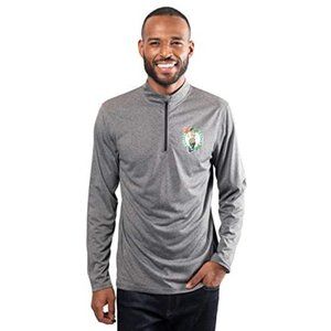 NBA Boston Celtics Men's Quarter Zip Quick Dry Tee